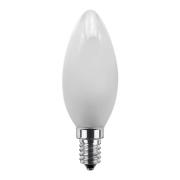 SEGULA LED-kynttilävalaisin E27 24V DC 3W 927 ambient mattamusta