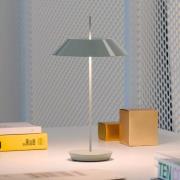 Vibia Mayfair Mini -LED-pöytälamppu, akku, vihreä