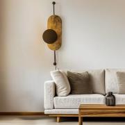 Seinävalaisin Wheel, kulta ja musta reunus