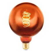 LED Globe E27 G125 4W 2 000 K filament kupari