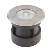 EVN Meerkat, pyöreä, 60°, ruostumaton teräs, 3 W, 3 000 K