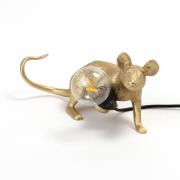 LED-koristepöytävalo Mouse Lamp USB makaava/kulta