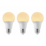 LED-lamppu E27 A60 4,9W 3000K opaali 3 kpl/pakkaus