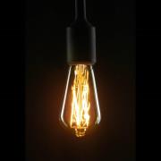 SEGULA LED-lamppu E27 ST64 5W 2200K kulta/kulta himmeä