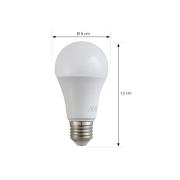 LED-lamppu, opaali, E27, 3,8 W, 4000K, 806 lumenia