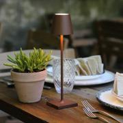 Zafferano Poldina mikro-ladattava lamppu IP65 corten
