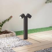 Lindby jalustavalaisin Othil, 2-valoinen, 50 cm, antrasiitti, metallia