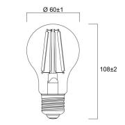 Sylvania E27 filamentti LED-lamppu 4W 2700K 840 lm