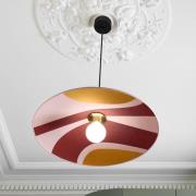 MARKET SET Sonia Laudet riippuvalaisin, Ø 80 cm, vaaleanpunainen