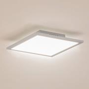 Lindby LED-paneeli Enhife, valkoinen, 29,5 x 29,5 cm, alumiini