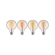 Paulmann LED-Globe G95 ZigBee E27 6,3W kulta RGBW