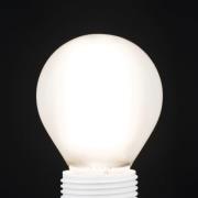 LED-lamppu E14 G45, matta, 6W, 2700 K, 720 lm, himmennettävissä