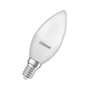 OSRAM LED Classic Star, kynttilä, matta, E14, 4,9 W, 2700 K