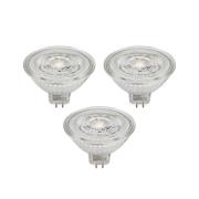 Prios LED-heijastin GU5.3 4.3W 345lm 36° kirkas 840 3 kpl:n sarja