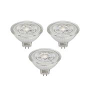 Prios LED-heijastin GU5.3 4.9W 500lm 36° kirkas 830 3 kpl sarja