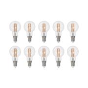 Arcchio LED hehkulamppu E14 G45, 10 kpl, 2700 K