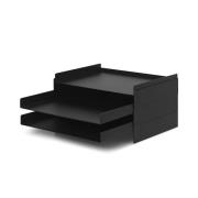 ferm LIVING Organiser 2x2, musta, rauta, 13 cm, pinottava