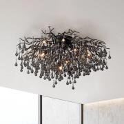 Paul Neuhaus kattovalaisin Icicle, 14-valoinen, musta