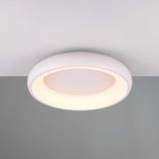 LED-kattovalaisin Cardona, Ø 46,5 cm, mattavalkoinen, metalli, CCT-lam...