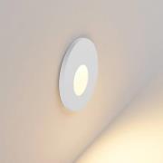 Molto Luce LED uppoasennusvalaisin Wall 68R RD valkoinen, alumiini,