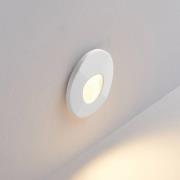 Molto Luce LED uppoasennusvalaisin Wall 68R Sina IP44 RD, valkoinen,