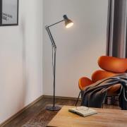 Anglepoise Type 75 -lattiavalaisin, siniharmaa