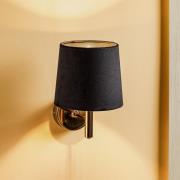 Seinävalaisin Polo, musta/tumma messinki