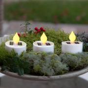 Aurinkokäyttöinen Saul-LED-valo, 3 kpl / pakkaus