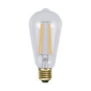 LED-lamppu E27 ST64 3,6W 2,100 K Soft Glow, himmennettävä