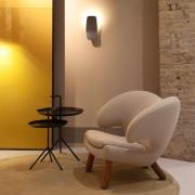 Casablanca Ashiya LED-seinävalaisin, smaragdimusta