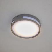 LED-kattovalaisin Rola, ulkokäyttöön, antrasiitti, Ø 18 cm