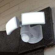 Arc LED-ulkoseinävalaisin anturilla, valkoinen