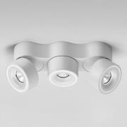 Egger DLS LED-kohdevalaisin Clippo Trio, 3-liekki, valkoinen, himmenne...
