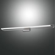 LED-seinävalaisin Rapallo, kromi, IP44, 80 cm