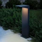 LED-aurinkokäyttöinen tienvarsivalaisin Soleil, antrasiitti, metalli, ...