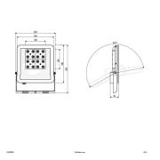 EVN Panthera LED-ulkovalaisin IP65 30W 4,000K