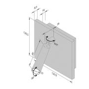 Lukulamppu BL1-LED, ruostumaton teräs