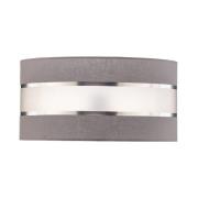 Varjostin Helen E27 Ø40/korkeus 20 cm harmaa/hopea