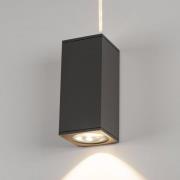 SLV Big Theo LED-ulkoseinävalaisin, antrasiittia