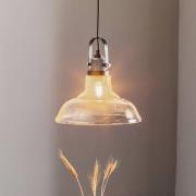 Teo riippuvalo lasivarjostimella, kromi