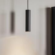 Riippuvalaisin Eye, varjostimen korkeus 25 cm, musta