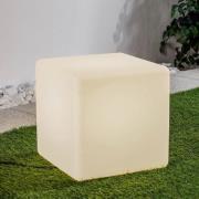 Ulkokoristevalaisin Cumulus Cube M, 38,5 x 38,5 cm
