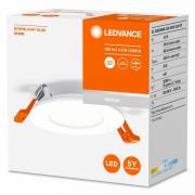 LEDVANCE Recess Slim LED uppoasennusvalaisin Ø8.5cm 4000K