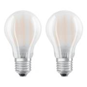 OSRAM-LED-lamppu E27 4 W, lämmin valkoinen, 2 kpl