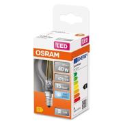 OSRAM LED-pisarat E14 4W Classic P 4 000K kirkas