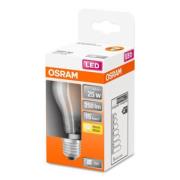 OSRAM Classic A LED-lamppu E27 2,5W 2700K mattainen