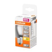 OSRAM Classic P -LED-lamppu E27 1,5W 2 700 K matta