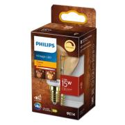 Philips LED Classic E14 P45 2,6W 1800 K kulta him.