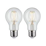 Paulmann LED-lamppu E27 5W 2 700 K filament 2 kpl