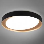 LED-kattovalaisin Zeta tunable white, musta/kulta